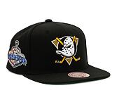 Kšiltovka Mitchell & Ness NHL Top Spot Snapback Anaheim Ducks Black