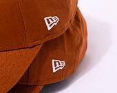 Dětská kšiltovka New Era 9FORTY Kids Seasonal Flag Logo - Caramel Brown