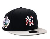 Kšiltovka New Era 9FIFTY MLB Infill New York Yankees Cooperstown Navy / Grey