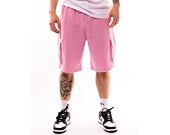 Kraťasy New Era Essentials Cargo Shorts Fondant Pink / White