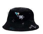 Oboustranný Klobouk DC Deep End Bucket Hat Black / White / Multi