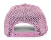 Kšiltovka New Era 9FORTY A-Frame Trucker MLB League Essential New York Yankees Fondant Pink / White