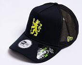 Kšiltovka New Era 9FORTY A-Frame Trucker Seasonal Pop Chelsea FC Lion Crest Navy