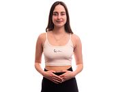 Dámský Crop Karl Kani Small Signature Essential Crop Top white