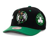 Kšiltovka Mitchell & Ness Overbite Pro Snapback Boston Celtics Black