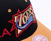 Kšiltovka Mitchell & Ness Overbite Pro Snapback Hwc Philadelphia 76Ers Black