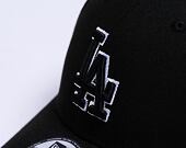 Kšiltovka New Era - 9FORTY Pop Outline - LA Dodgers - Black / White