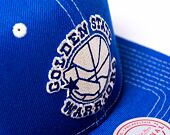 Kšiltovka Mitchell & Ness Contrast Natural Snapback Hwc Golden State Warriors Blue