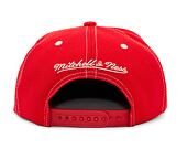 Kšiltovka Mitchell & Ness Contrast Natural Snapback Hwc Philadelphia 76Ers Red