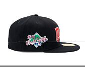 New Era 59FIFTY 1991 World Series Atlanta Braves VS Minnesota Twins Fitted Navy Cap