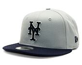 Kšiltovka New Era 9FIFTY MLB Patch New York Mets Retro - Graphite / Navy