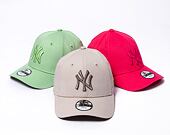 Dětská kšiltovka New Era 9FORTY Kids MLB League Essential New York Yankees - Stone / Ash Brown