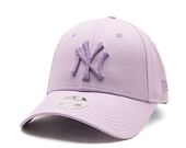 Dámská kšiltovka New Era 9FORTY Womens MLB Metallic Logo New York Yankees - Pastel Lila