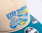 Kšiltovka New Era 9FIFTY Retro Crown American New Era - Turquoise / Ivory