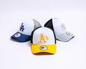 Kšiltovka New Era 9FORTY A-Frame Trucker MLB Logo Trucker Oakland Athletics - Gold / Dark Green