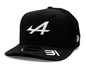 Kšiltovka New Era - 9FIFTY Pre-Curved - Black - Alpine F1 - Black