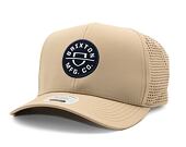 Kšiltovka Brixton Crest X MP Snapback - Sand/Navy