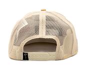 Kšiltovka Karl Kani J Gradient Flat Brim sand/white