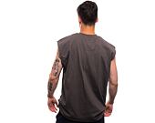 Triko bez rukávů Karl Kani Small Signature Essential Sleeveless Tee anthracite