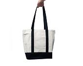 Taška New Era MLB Premium Tote Bag New York Yankees - Ivory / Black