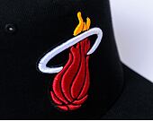 Kšiltovka NBA Monogram Trucker Miami Heat Black