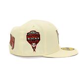 Kšiltovka New Era - 59FIFTY Upside-Down - Arizona Diamondbacks - Off White