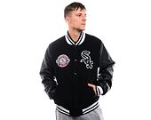 Bunda New Era - Patch Varsity Jacket - Chicago White Sox - Black