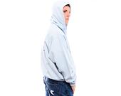 Mikina Karl Kani - Authentic Star Logo OS Full Zip Hoodie - Light Blue