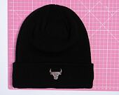 Kulich New Era - Medium Knit Metallic Cuff Beanie - Chicago Bulls - Black