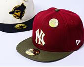 Kšiltovka New Era - 59FIFTY Contrast Pin - NY Yankees - Cardinal