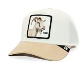 Kšiltovka Goorin Trucker - The Suede Goat - Him - Tan