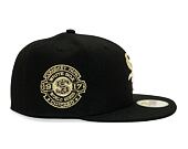 Kšiltovka New Era - 59FIFTY MLB Coops Metallic - Chicago White Sox - Black / Gold