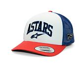 Kšiltovka Alpinestars - Dunker Trucker - White/Red/Blue