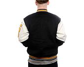 Bunda Mitchell & Ness - Team History Varsity Jacket Current Logo - Boston Bruins - Black