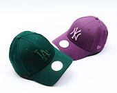 Dámská Kšiltovka New Era - 9FORTY Womens MLB Metallic - LA Dodgers - Green