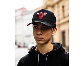 Kšiltovka New Era - 9FORTY A-Frame NBA Flame - Chicago Bulls - Black