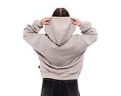 Dámská Mikina Karl Kani Woven Signature Glitter OS Hoodie light grey