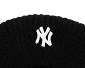 Baret New Era - MLB Womens Knitted Beret - NY Yankees - Black / White