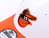 New Era 9FORTY MLB The League Baltimore Orioles Strapback Home Logo Cap