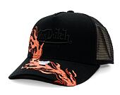 Kšiltovka Von Dutch - Trucker Tribeca - Caps - Cot Twill - Black/Red