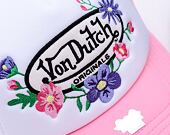 Kšiltovka Von Dutch - Trucker Flora - Caps - Polyester Foam - Pink