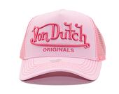 Kšiltovka Von Dutch - Trucker Riverside - Caps - Cot Twill - Pink