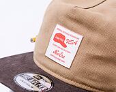 Kšiltovka New Era - Image Drop - Work Cap GOLFER - Tan Brown / Walnut