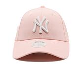 New Era League Essential New York Yankees 9FORTY Pink Strapback Womens Cap