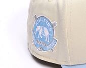 Kšiltovka New Era - MLB Cream & Patch 9FORTY A-Frame - Oakland Athletics - Cream / Pastel Blue