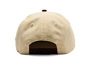 Kšiltovka New Era - Contrast Visor 9FIFTY Retro Crown - Cream / Maroon