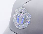 Dětská Kšiltovka New Era - Iridescent 9FORTY Trucker - Manchester United Fc - Gray