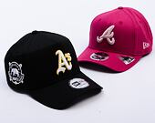 Kšiltovka New Era - MLB World Series Patch 9FORTY A-Frame - Oakland Athletics - Black / Gold