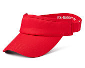 State of WOW Sunvisor Ex-Band Red Stretchfit