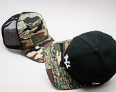 New Era Patchwork Camo Trucker 9FORTY Woodland Camo Snapback Cap